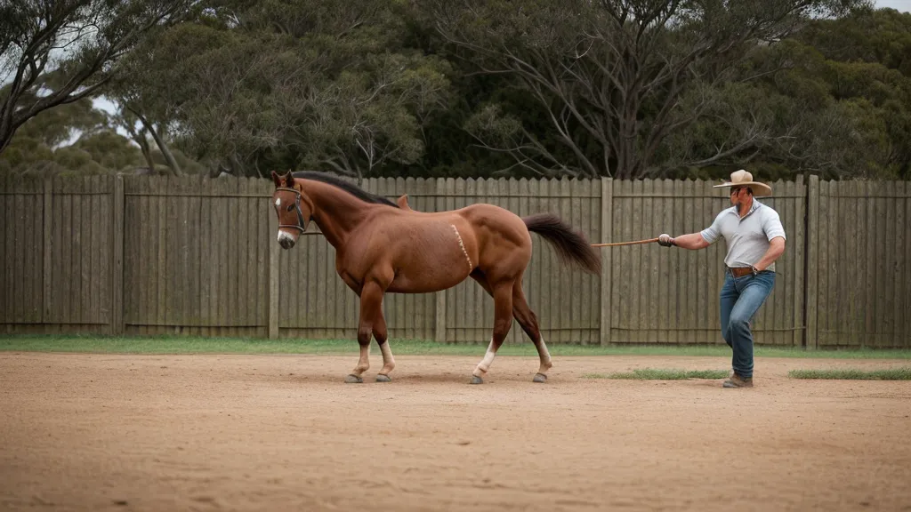Poser le premier filet à un jeune cheval après le débourrage : astuces d'éthologie pratique