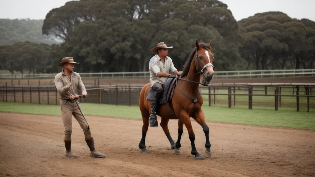 Frémissement de la peau d'un jeune cheval sensible pendant le pansage, signe de nervosité