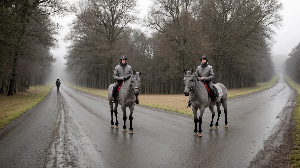 Choisir un équipement réfléchissant pour sortir son jeune cheval en balade