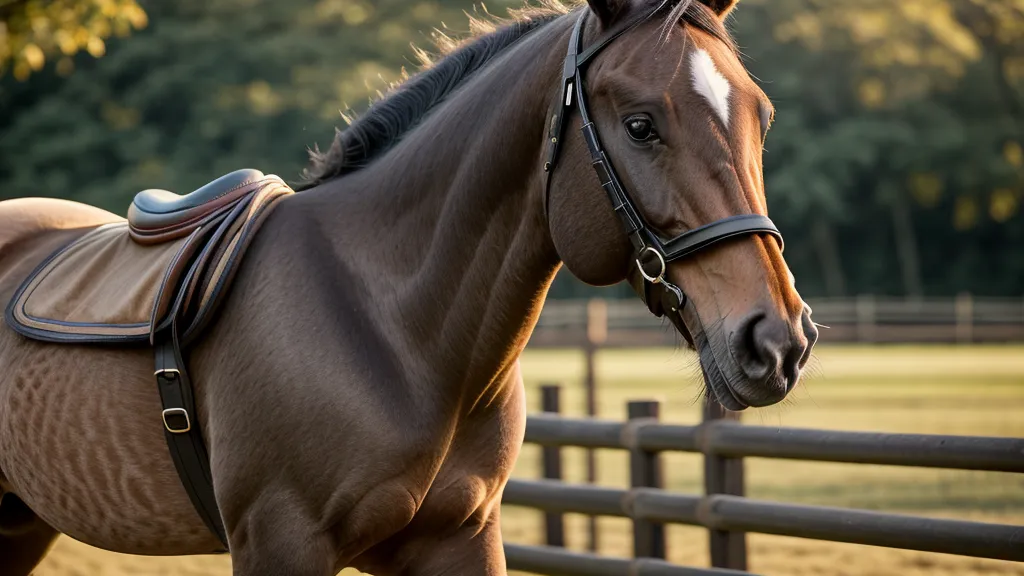 Jeune cheval au trot montrant un bon équilibre de travail dans un rond de longe.