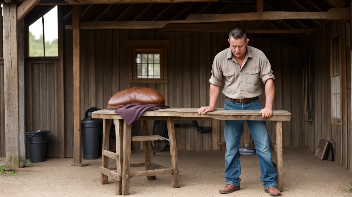 Entretenir le cuir de sa nouvelle selle de débourrage avec soin