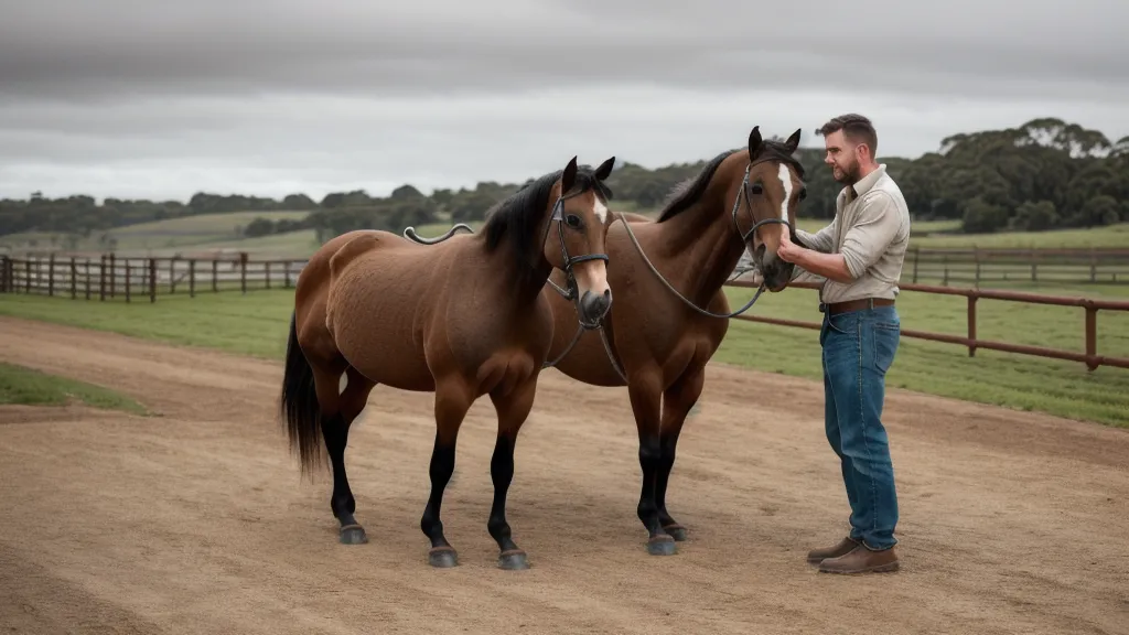 Désensibilisation du sabot aux bruits d'atelier, un geste simple de soins du cheval au quotidien